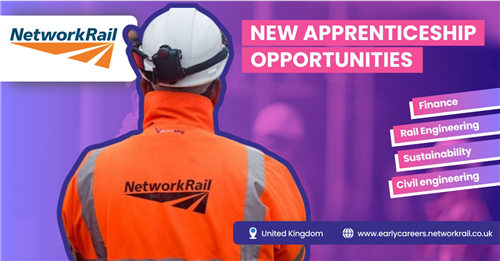 Exciting Apprenticeship Opportunities with Network Rail